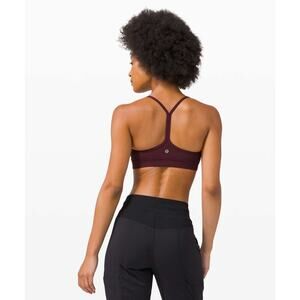 Lululemon Flow Y Bra Nulu Lite Support B/C Cup, Nulu Size 12